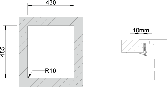 UNA40LTOP Topmount